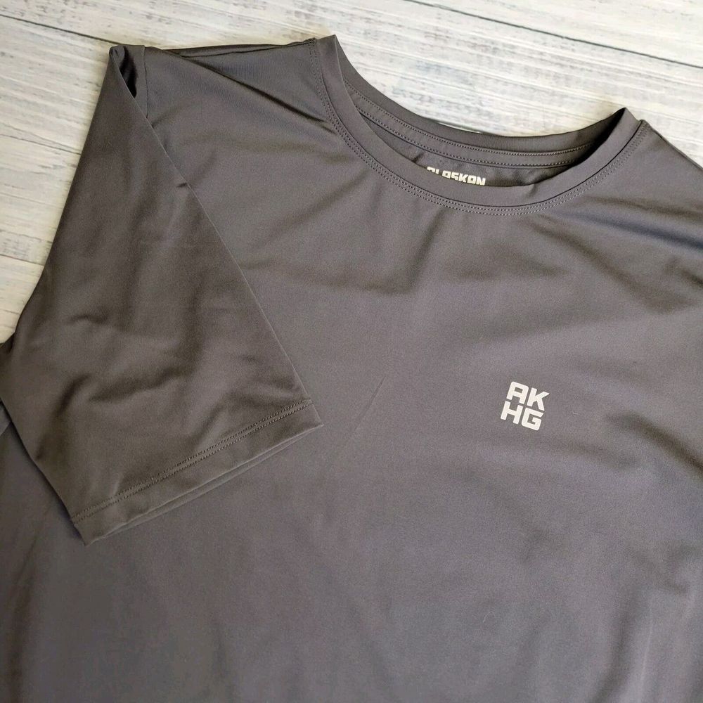Alaskan Hardgear Shirt Adult Large Gray Duluth Outdoor Stretch UPF50+ Fish‎ Mens